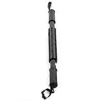 Arm Power Exerciser Spring compatible withearm Strength Muscle Trainer Chest Expander Gym EquipmentBlack 50KG