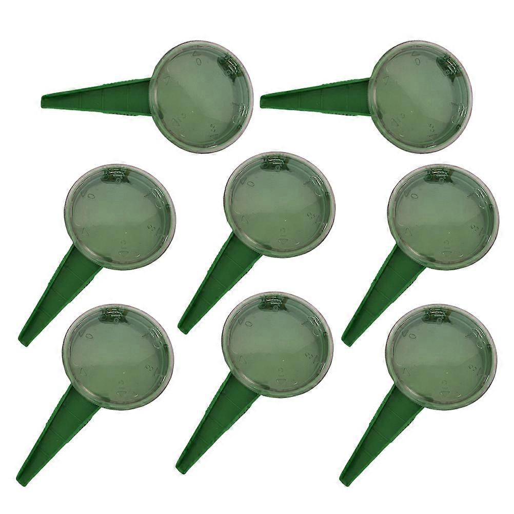 Plastic Handheld Seeder Tool for Garden Use with 5 Adjustable Settings 8Pcs