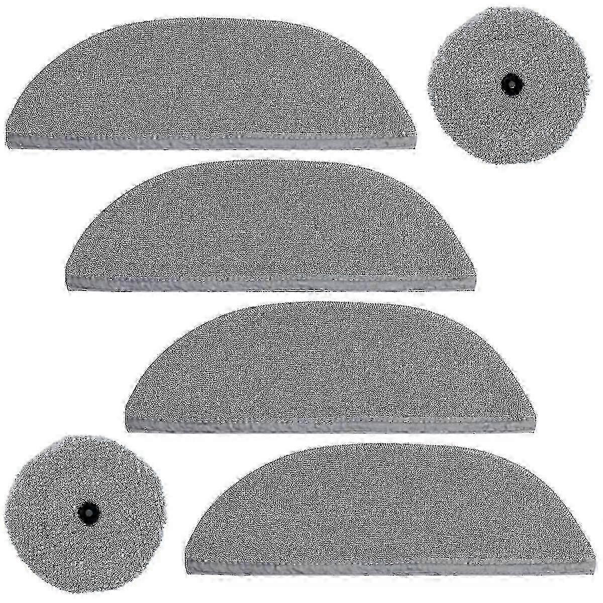 Reusable Microfiber Mop Pads for Roborock S8 MaxV Ultra - Compatible Replacement Refill Pack B7