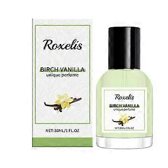 2pcs Birch Vanilla Perfume, Unique Tuned Light Fragrance Elegant Charming Portable Scent for Dating Daily Use