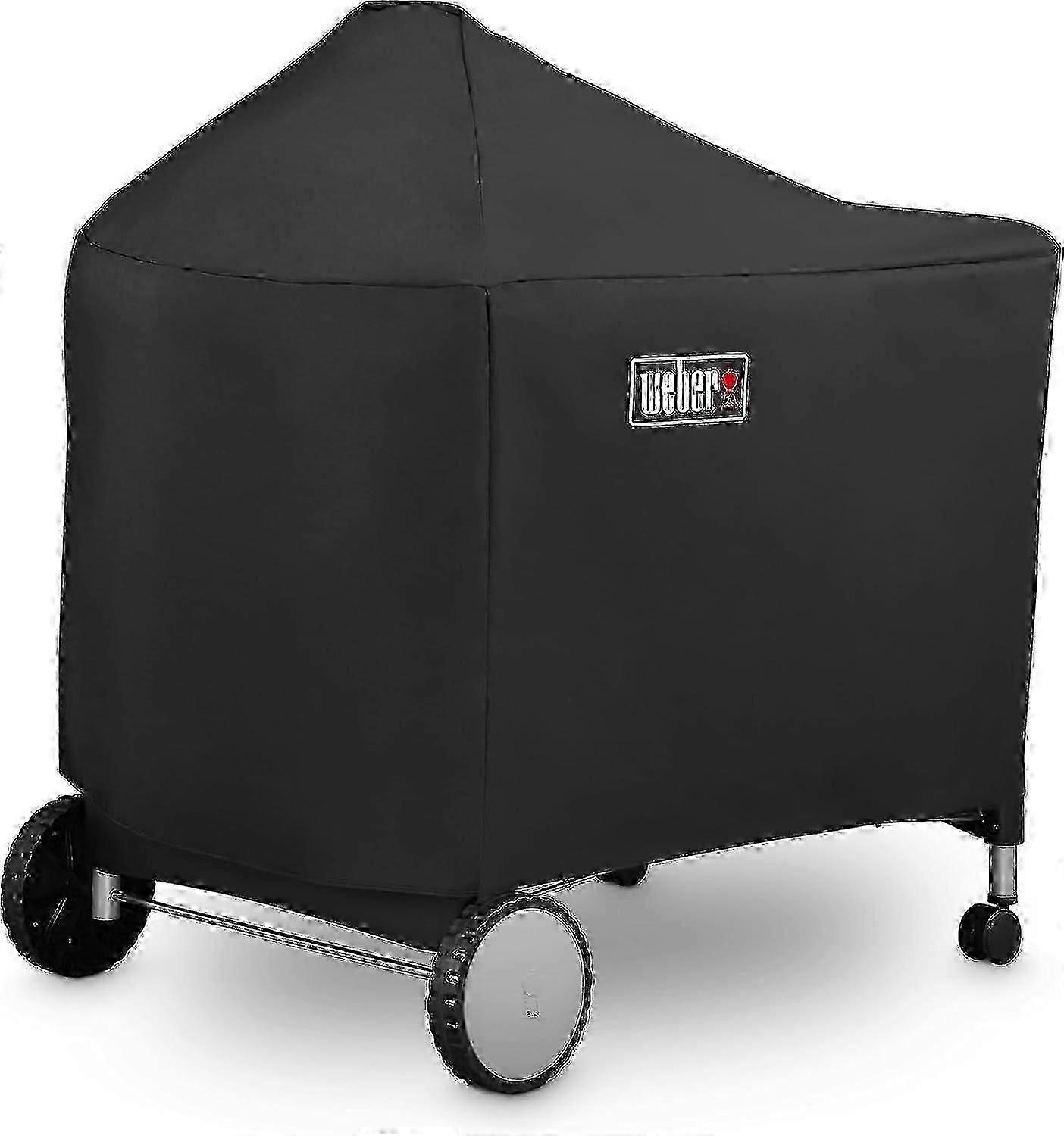 Capa para churrasqueira Weber Performer Charcoal Premium e Deluxe, 22 polegadas, preta, AL COS