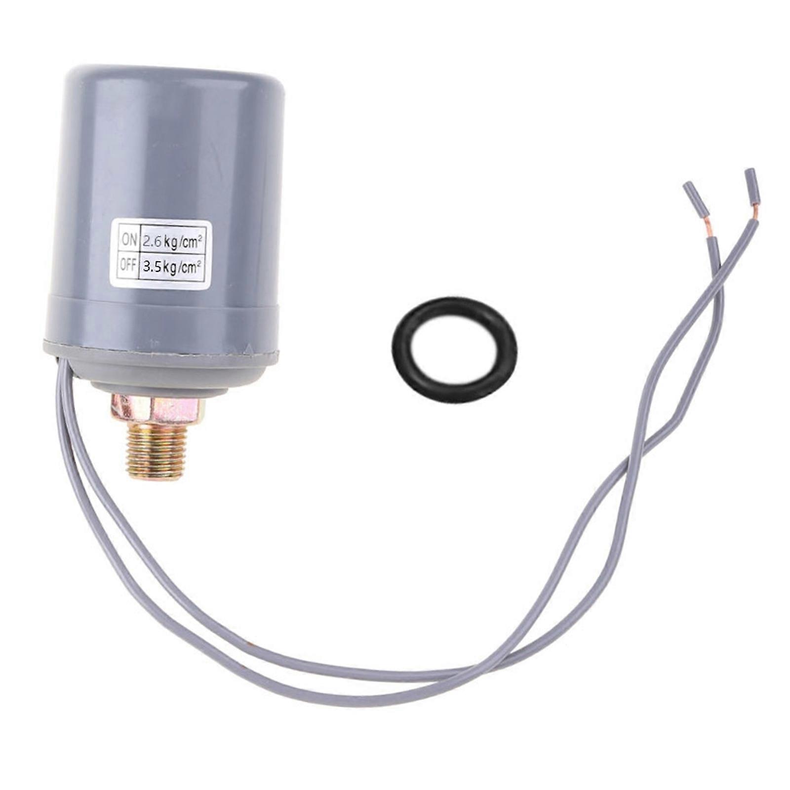 Pressure Switches Pump Device for Automatic Self-Priming Water Pumps, Pressure-Based Start Stop Function with Wired Threaded Base Multicolor