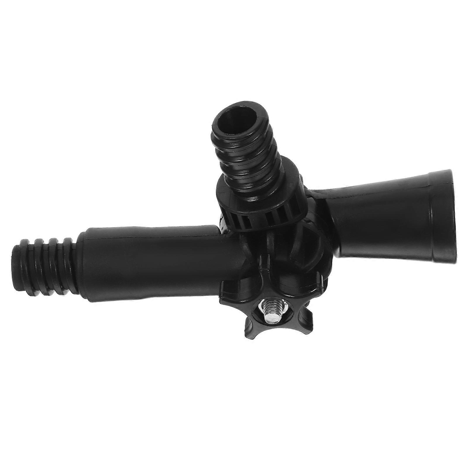 Window Track Cleaning Tools Telescoping Pole Attachment for Cleaning 2Pcs Black