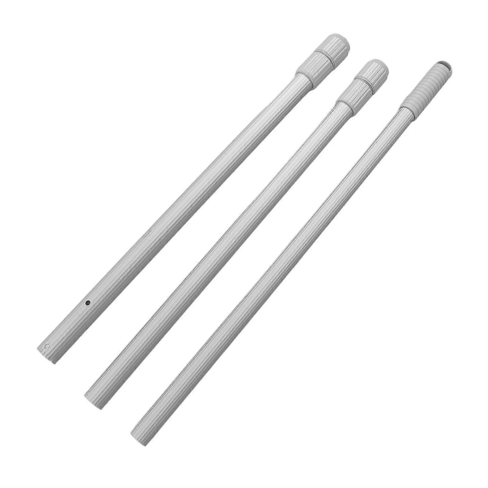 192cm Extendable Pool Cleaning Pole 3 Section Telescopic Handle Aluminium