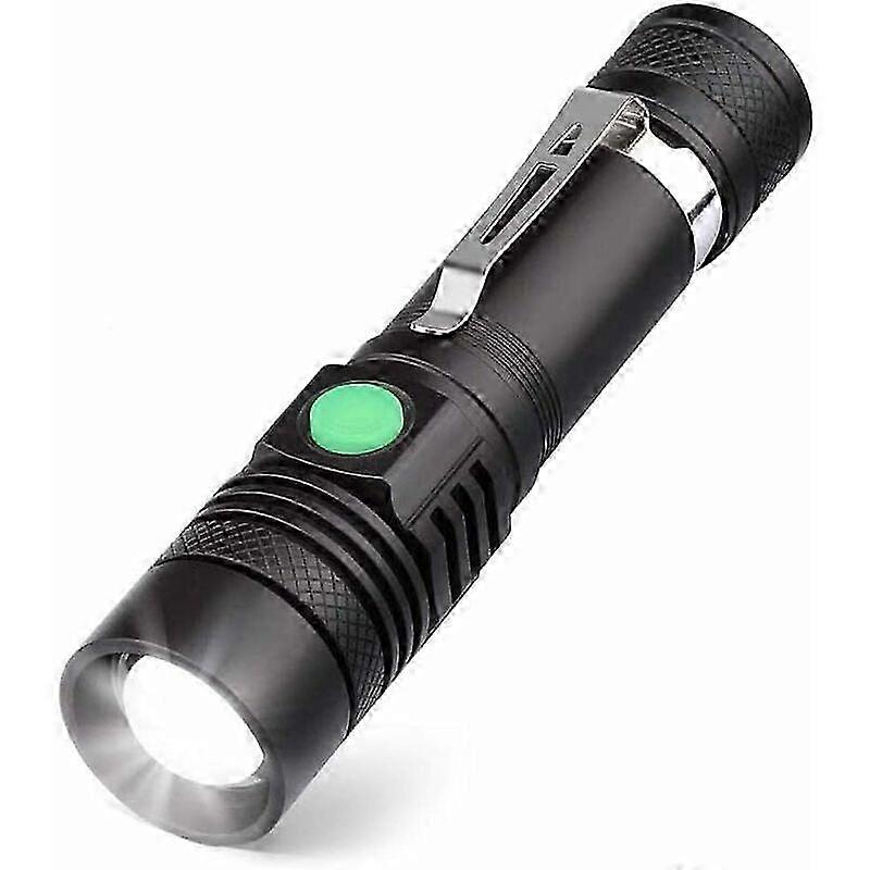 USB Zoom Flashlight 600LM IP65