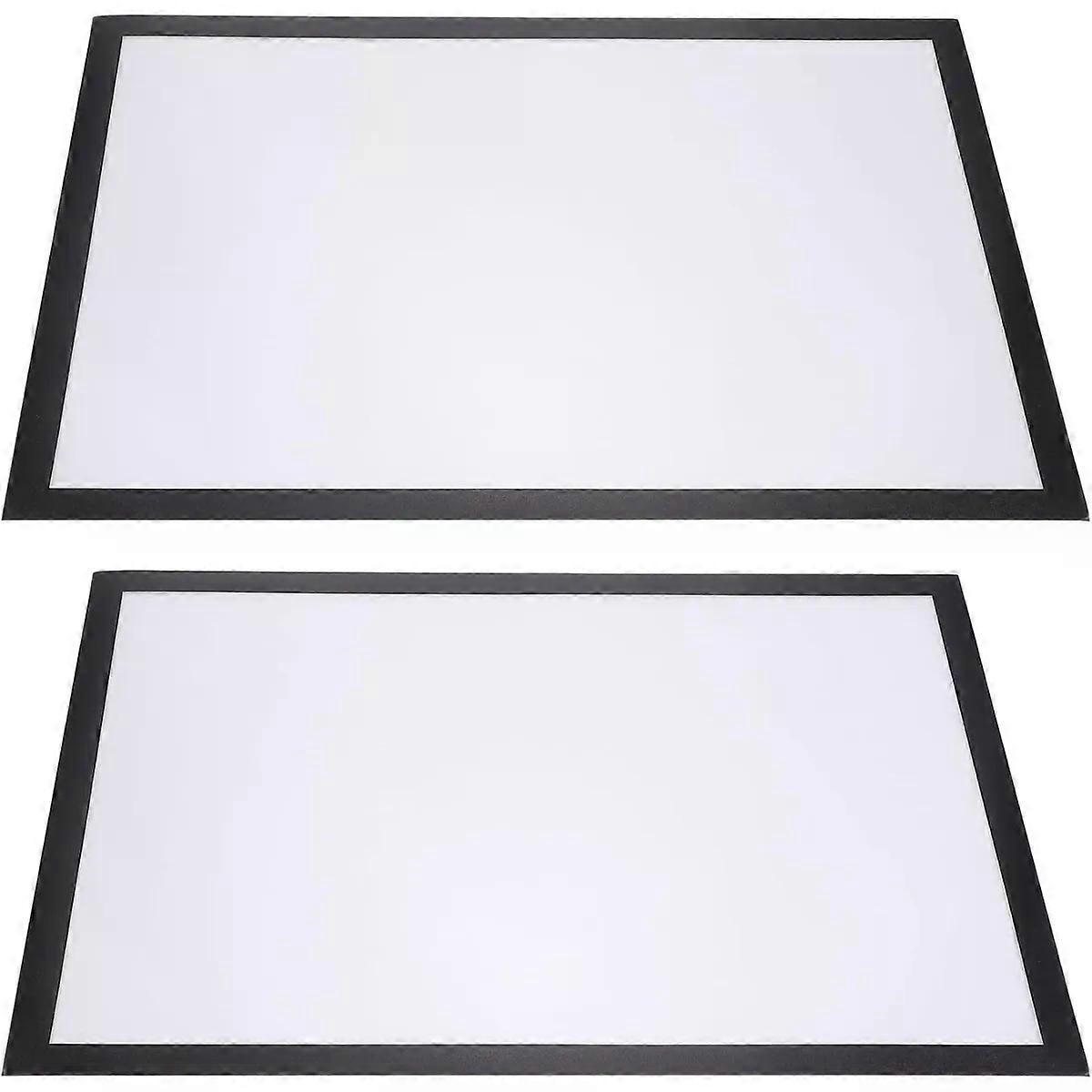 A3 Magnetic Frame 2 Pack Plastic Self Adhesive Wall Display