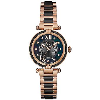 Gc Uhren Cablechic Damen Analog Quarzuhr mit Edelstahlarmband Y18013L2