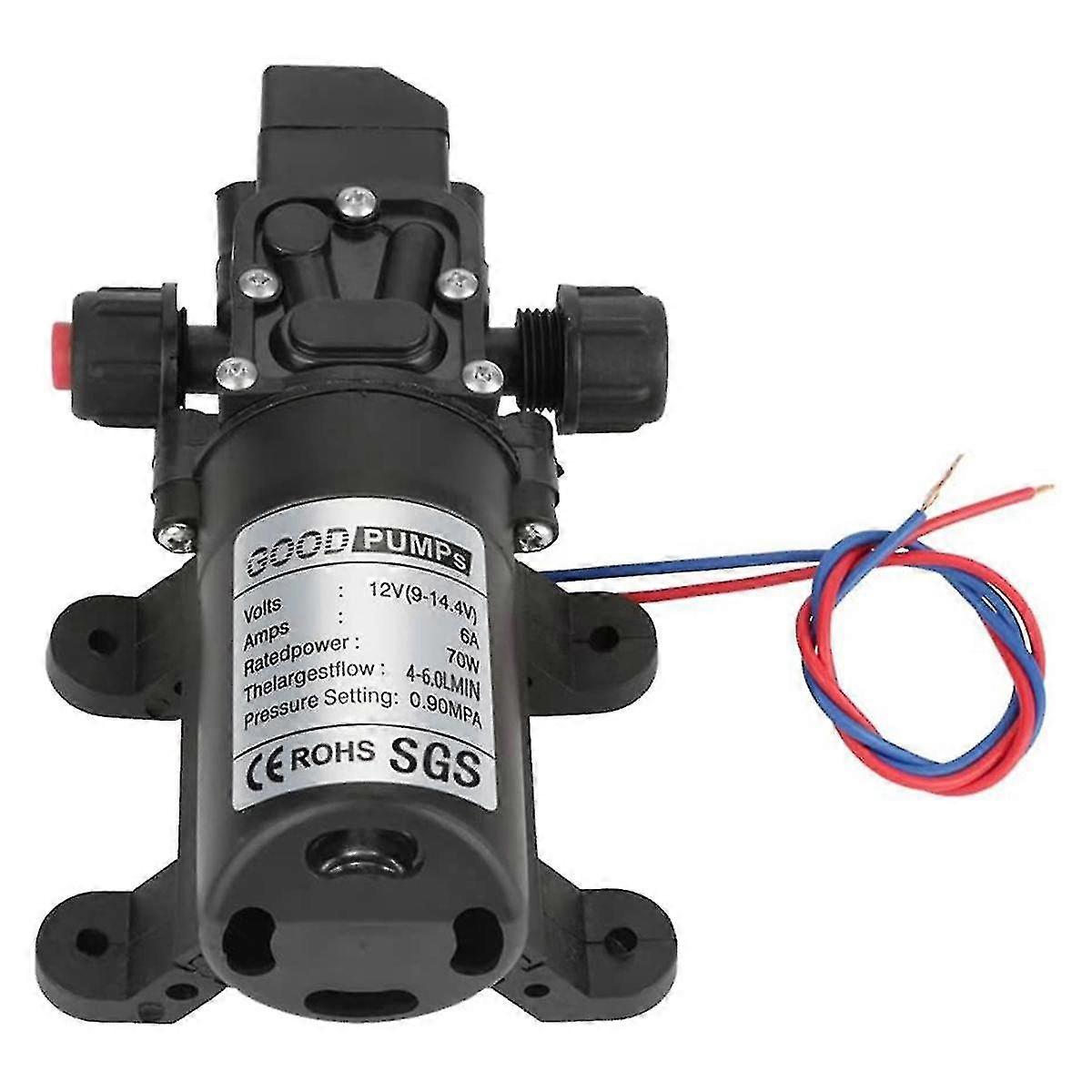 12V Compact High-Pressure Diaphragm Pump