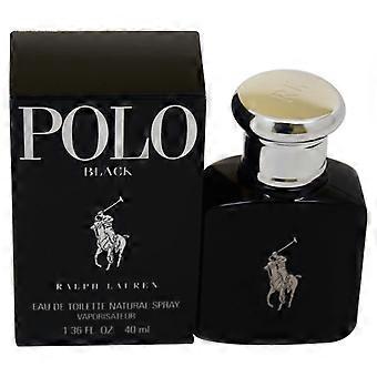 Ralph Lauren Polo Black By Ralph Lauren For Men - 1.3 Oz Edt Spray