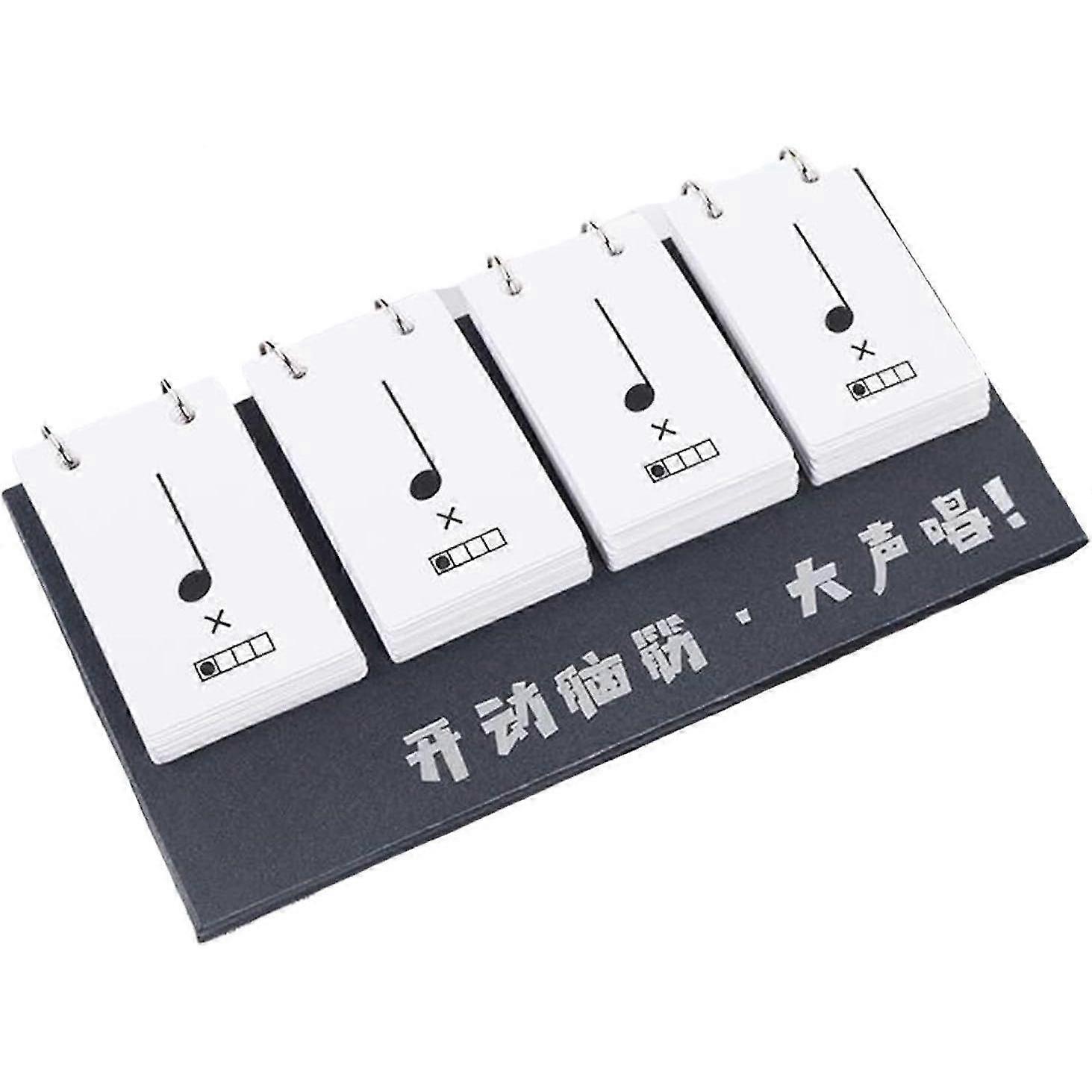 Music Practice Cards - Rhythm Notation Learning Tool for Accurate Home Practice - Engaging Note Learning Flashcards jr