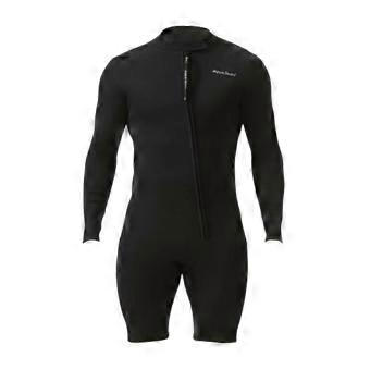 Men's 2mm Wetsuit, Short Sleeve Full full-length Swimsuit, Thermal Insulation,