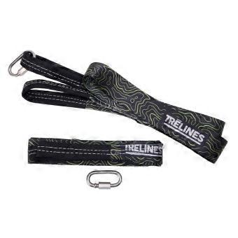 Trelines TreSwing Strap Kit Set of 2 Heavy-Duty Swing Straps with Carabiners