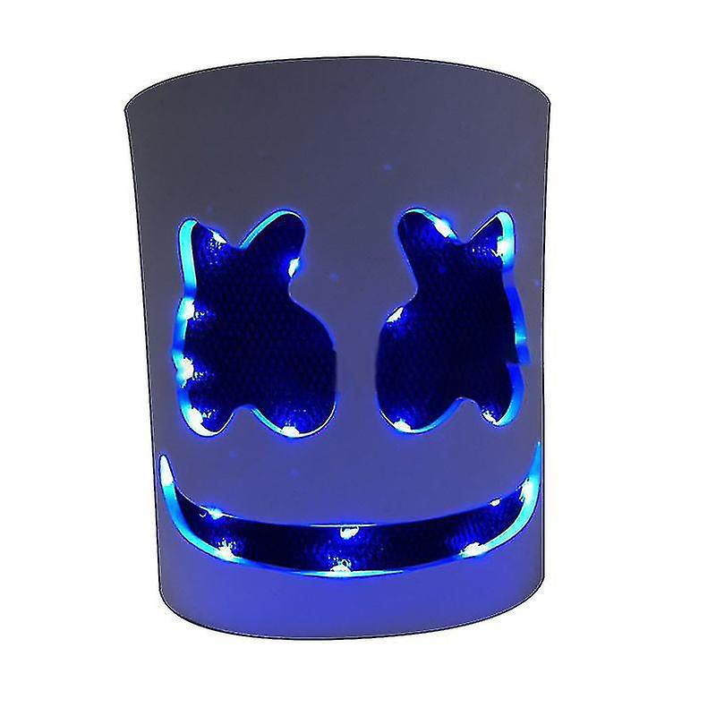 Full Head Masks Helmet,halloween Glow Led Mask