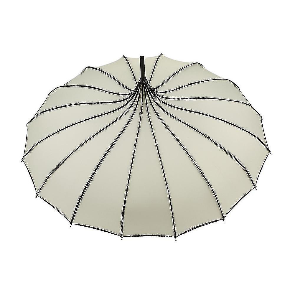 Vinta Pagoda Umbr Bridal Wedding Sun Rain Uv Protective Umbr *chyi