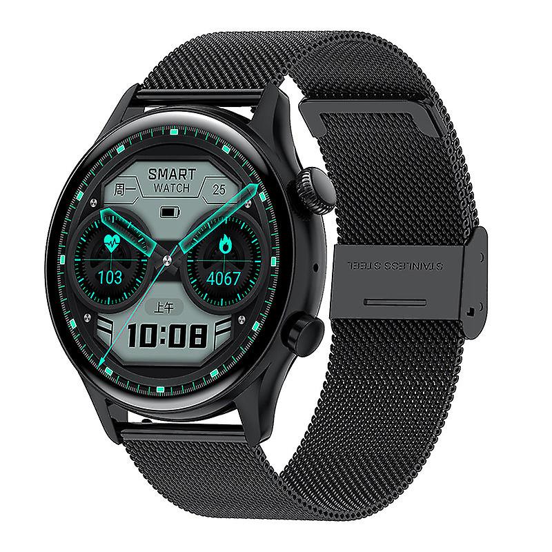 Bluetooth Calling Watch Heart Rate Blood Pressure Blood Oxygen Monitoring Nfc Offline Payment