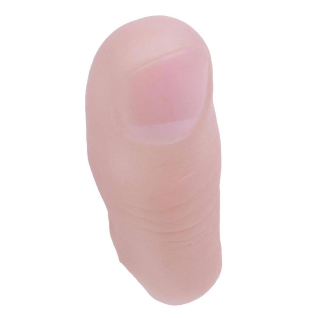 Soft Thumb Tip Finger Trick Vinyl Toy Funny Prank