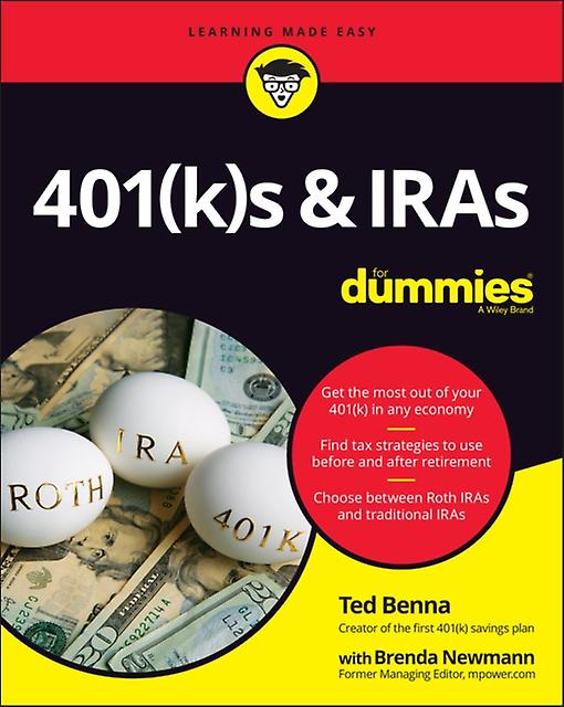 401ks Amp Iras For Dummies by Ted Creator of the First 401k plan Benna Paperback