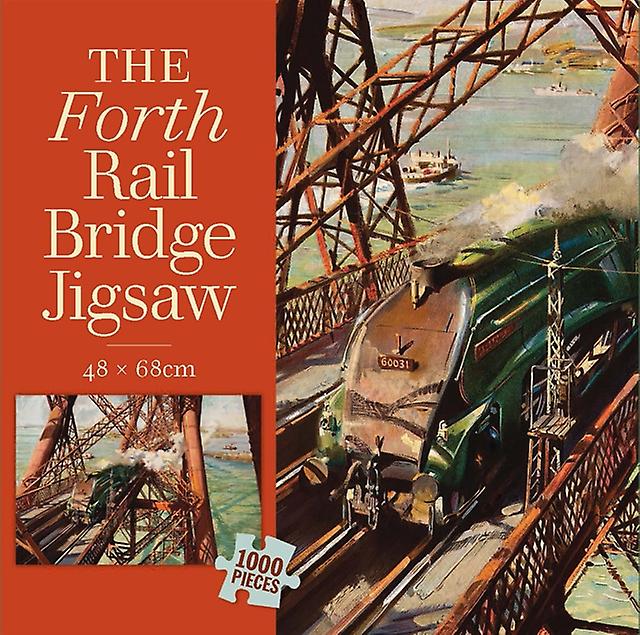 Forth Rail Bridge Jigsaw Paperback Book