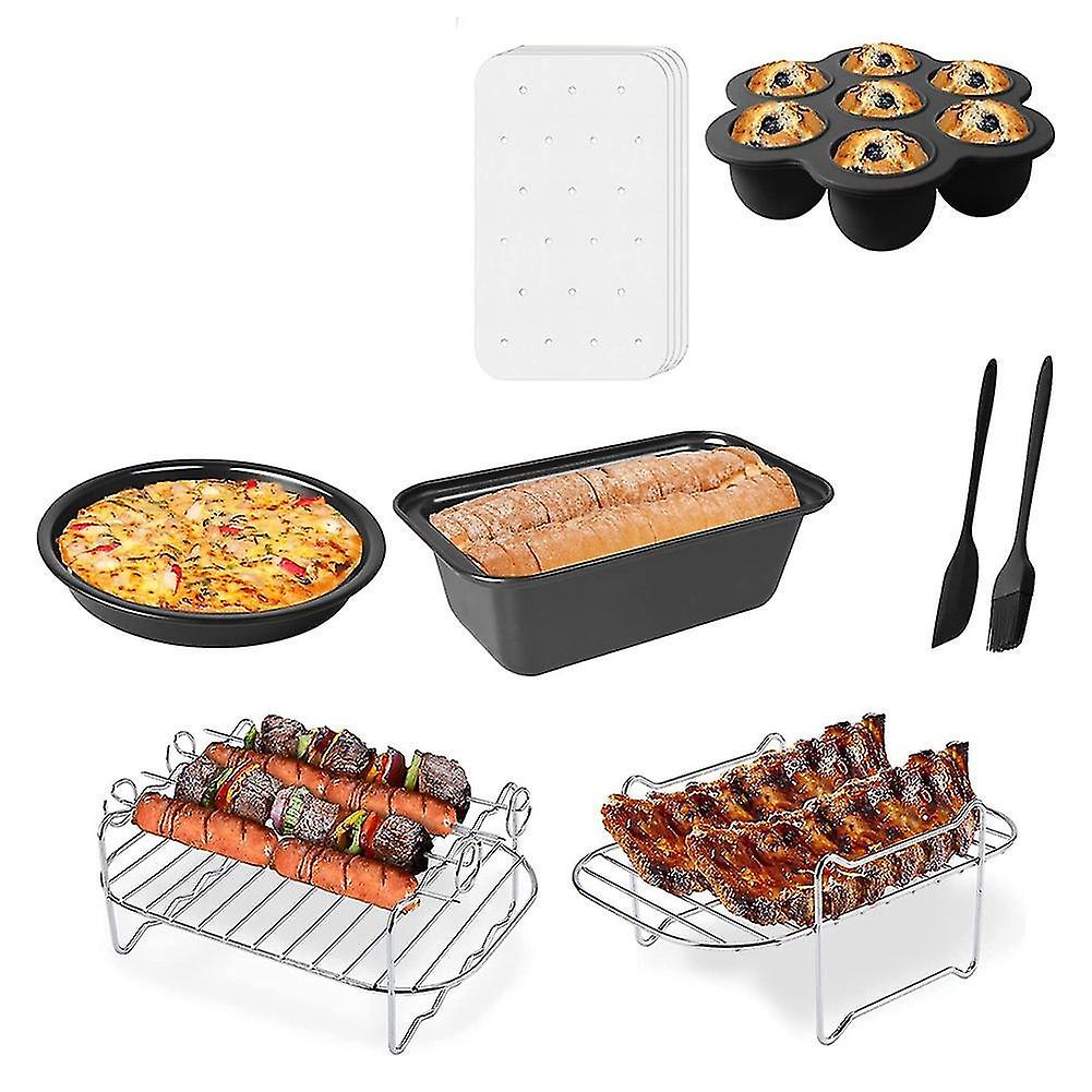 Fryer Accessories, Compatible with Ninja Fryer Af300uk, Af400uk & Most 3.7qt - 4.2qt and Larger Zone