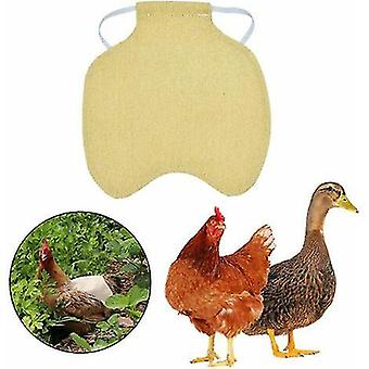 Stropp Single Chicken Chicken Forkle / sadel Vest Duck Wing Protection Standard kylling forklær Kylling Kylling Fjærkre Care Tilbehør
