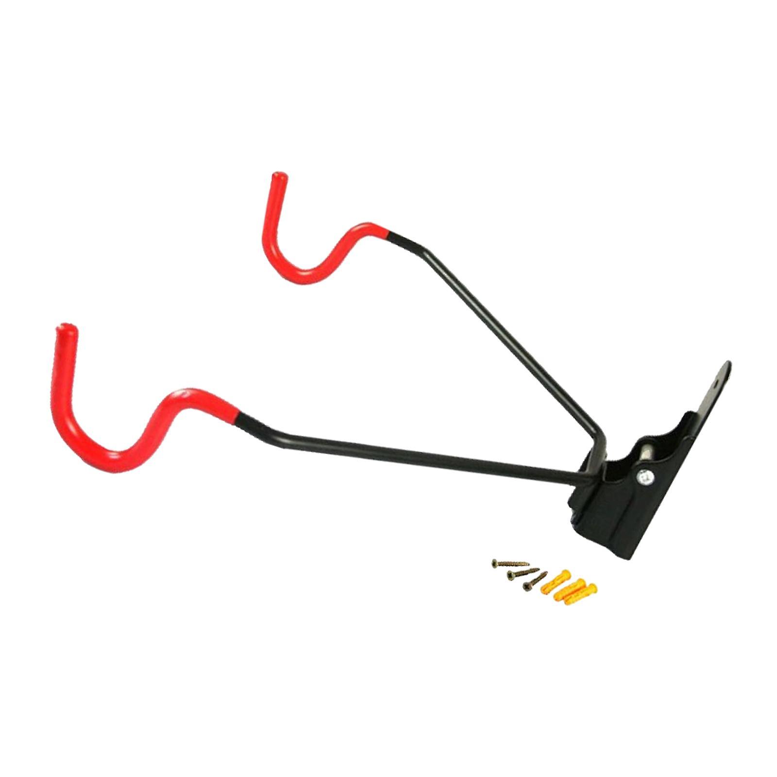 Bike Wall Mount Hanger Rack Hook Space Saving Horizontal Angle Adjustable