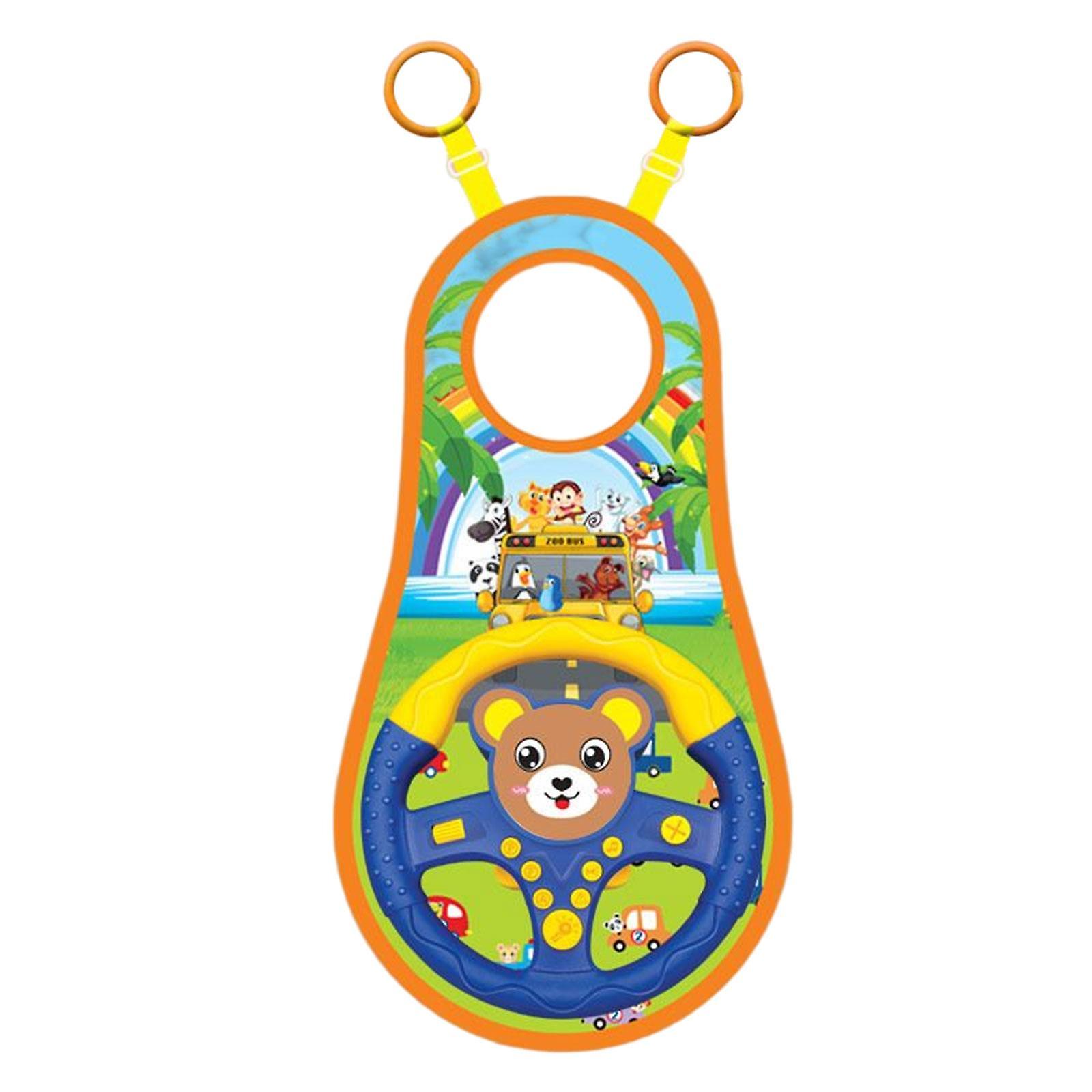 Simulation Steering Wheel Car Toy Interactive for Games lowire