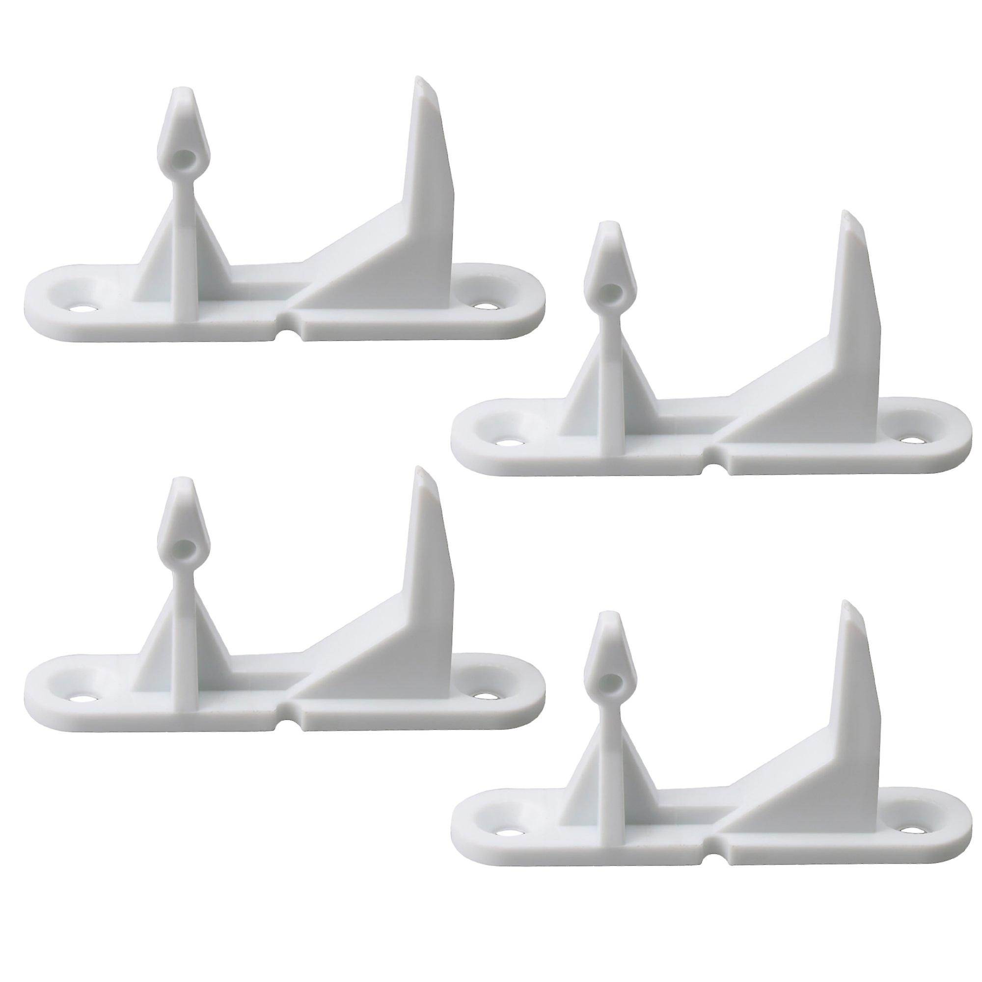 4Pack White 131763310 Door Lock Striker Washing Machine Replacement Part
