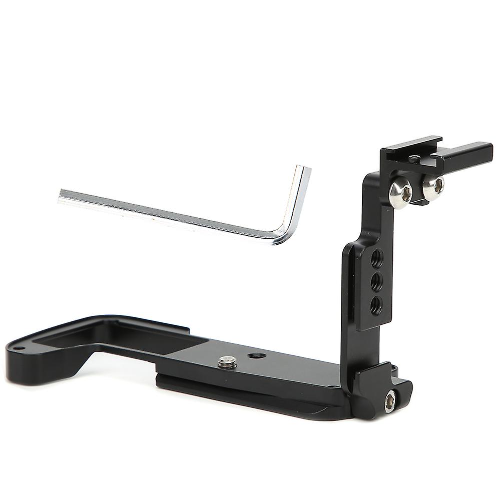 Quick Release L Bracket Grip Holder with ARCA Interface for Cold Shoe for Olympus E-M1 II
