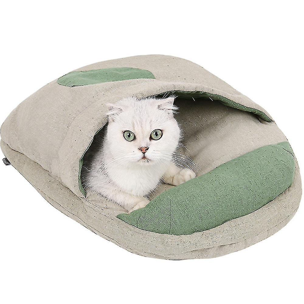 Cat Litter. Cat Sleeping Bag. Machine Washable Cat Bed. Use A Pillow Pet Nest To Keep Warm In Winter
