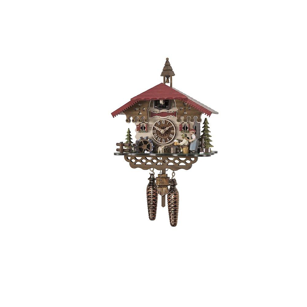 Engstler - 45015 QM - Cuckoo clock - Quartz - Walnut