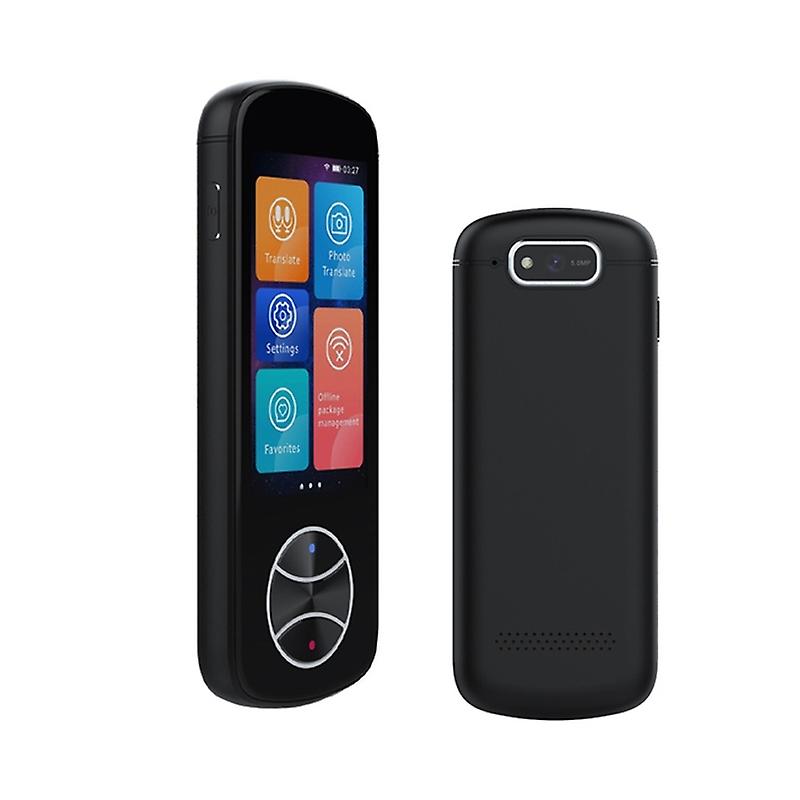 V10 Traduttore intelligente touch screen da 3,0 pollici Nero