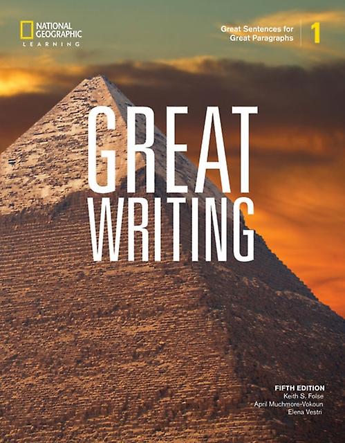 Great Writing 1 Students Book by April MuchmoreVokoun Paperback Book