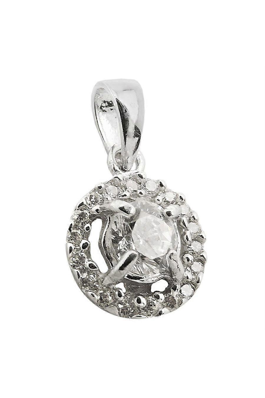 Pendant Flower Zirconias Silver 925 - Gl94094