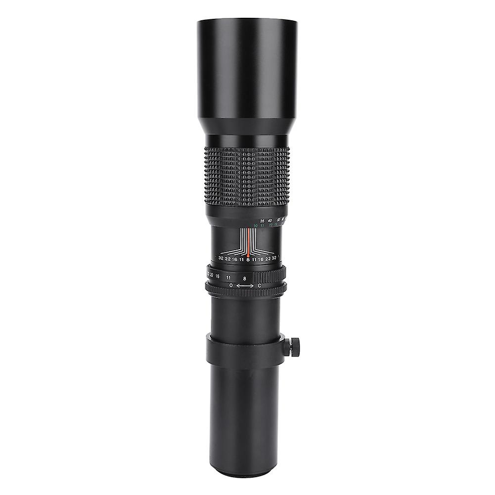 "500mm DSLR Telephoto Lens: Capture Distant Landscapes & Birds with Clarity"