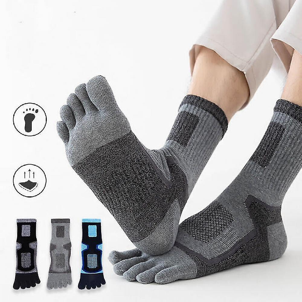 Pairs Toe Socks Sports Trainer Breathable Five Finger Cotton