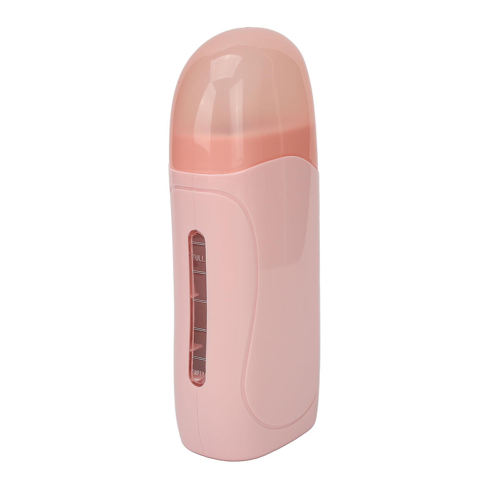 Wax Roller Kit 40W Roller Waxing Kit with 2pcs 100ml Soft Wax Cartridge for Hair Removal EU Plug 220V