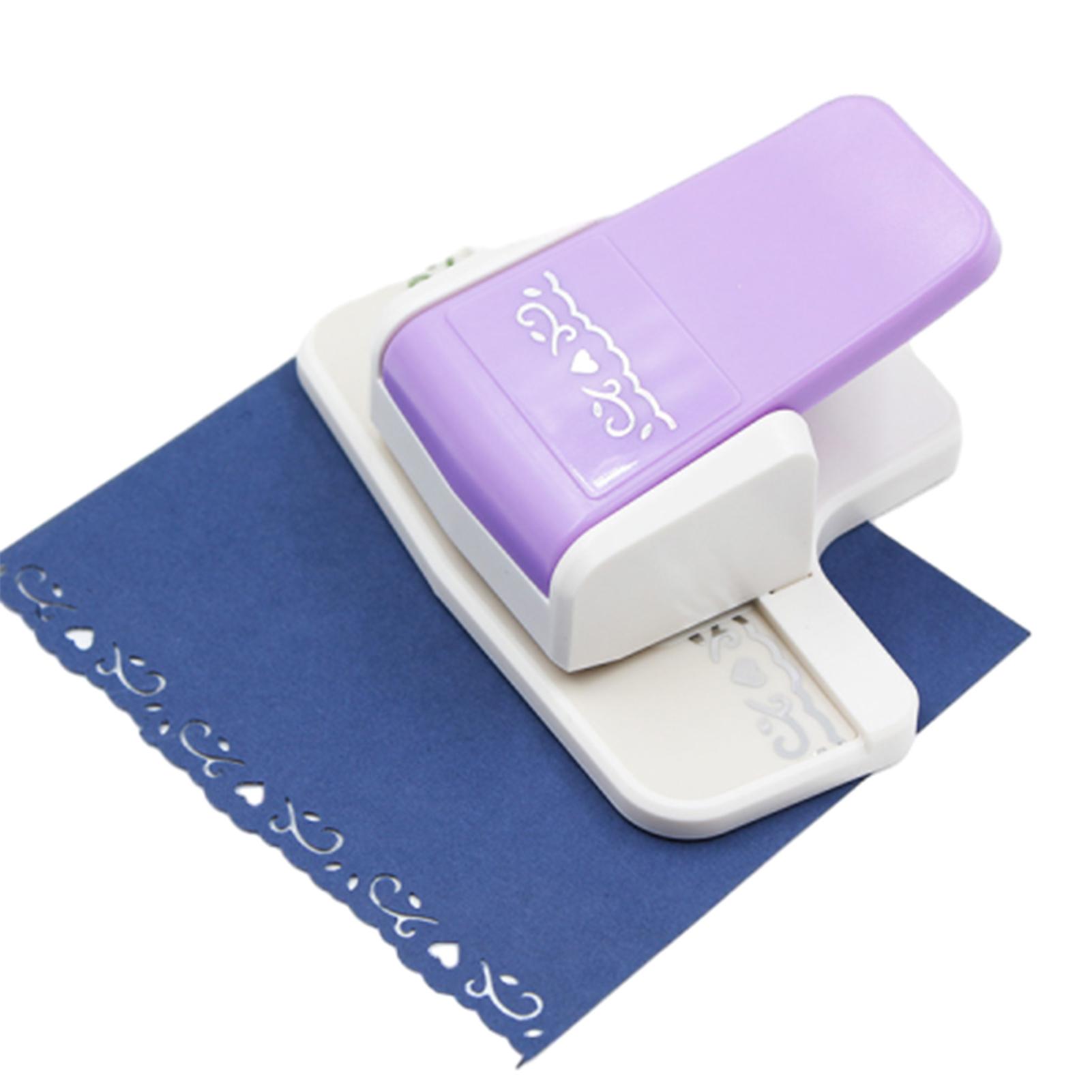 Handheld DIY Embossing Device Multi-Purpose Single Pattern Puncher for Paper Crafts