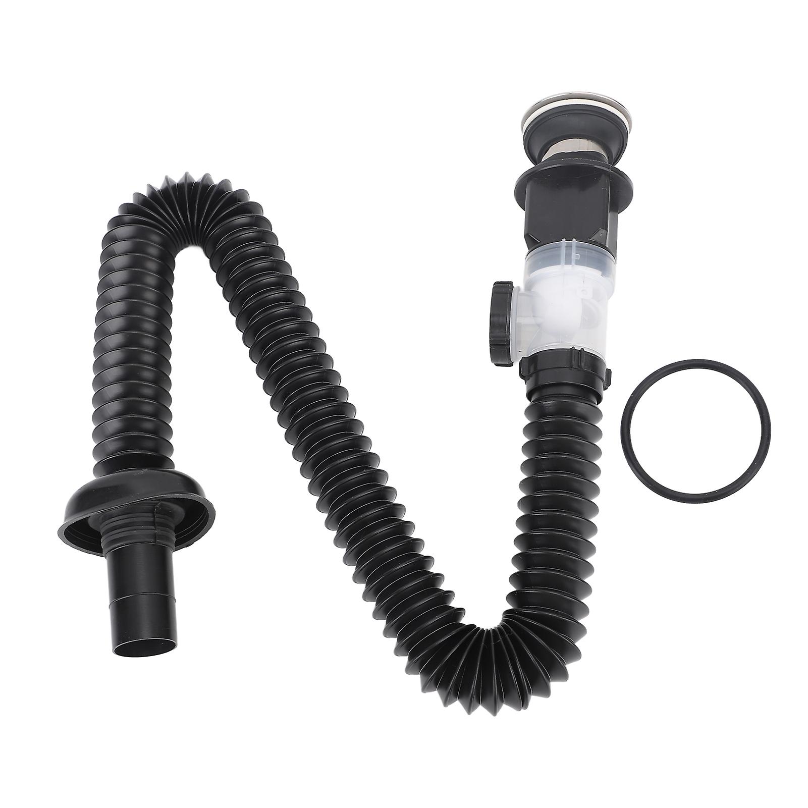 Sink Drain Pipe Prevent Backflow Bad Odor Removal Leakage Proof Downcomer Pipe for Home Use