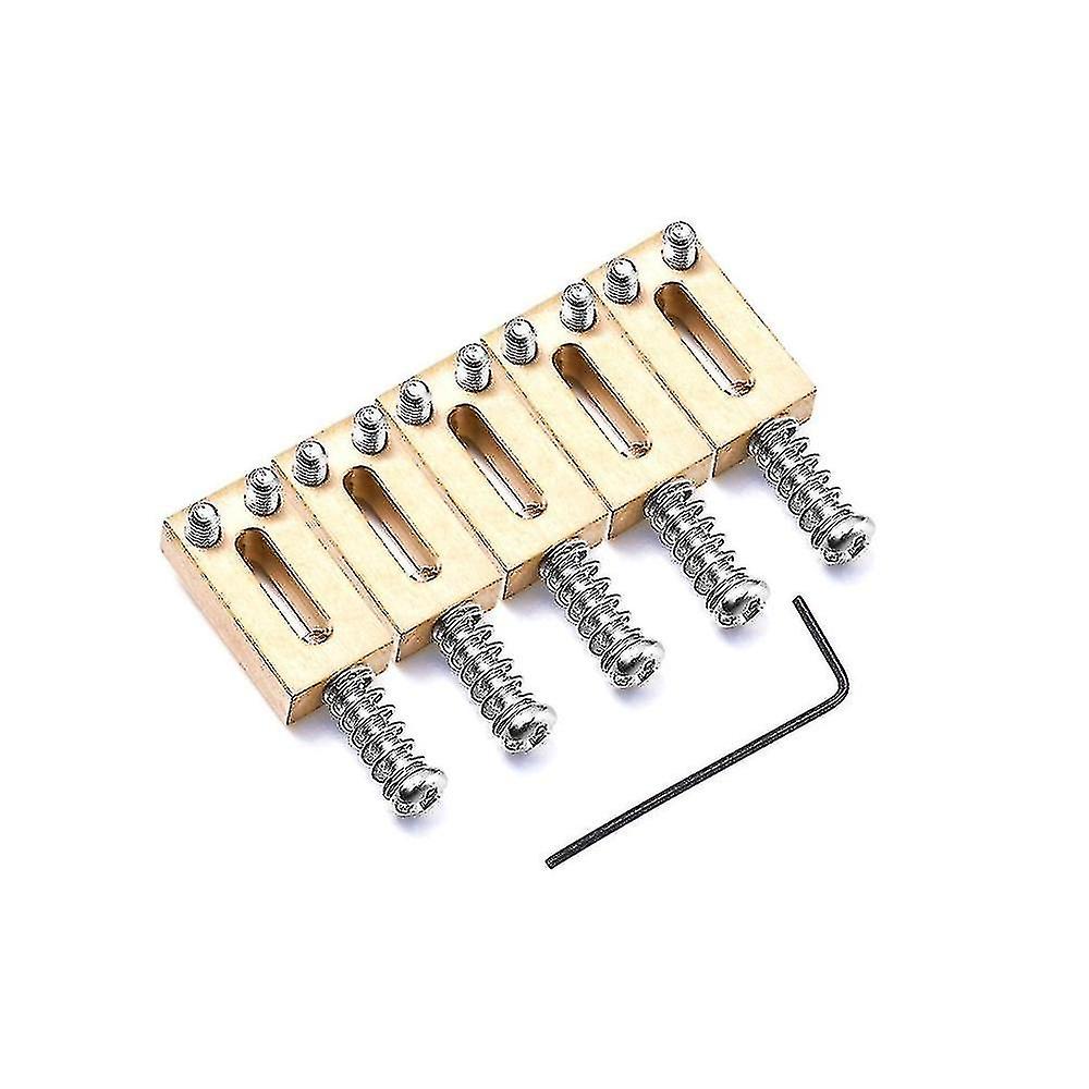 New 6 Pcs Electric Guitar Single Shake Tremolo Bridge String Code, Bottom String Bar Pressing String