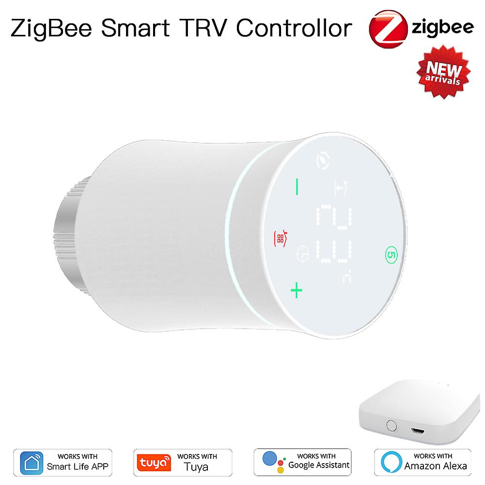 TRV ZigBee 3.0 Tuya New Radiator Actuator Valve Smart Programmable Thermostat Temperature Heater