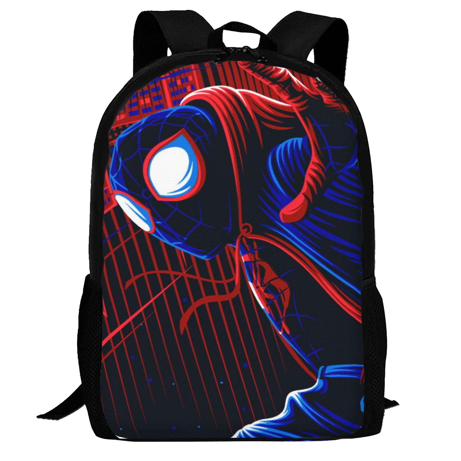 Spider-Man Backpack,3d Print Laptop Backpack Lightweight Casual Daypack Bookbag Multi-Function Travel Backpack