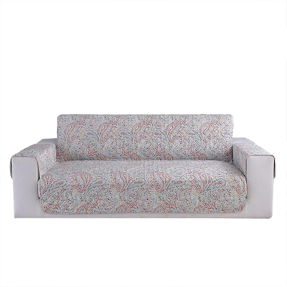 Removable Waterproof Dustproof Printing Slipcover Sofa Cover Protector (For Loveseat)
