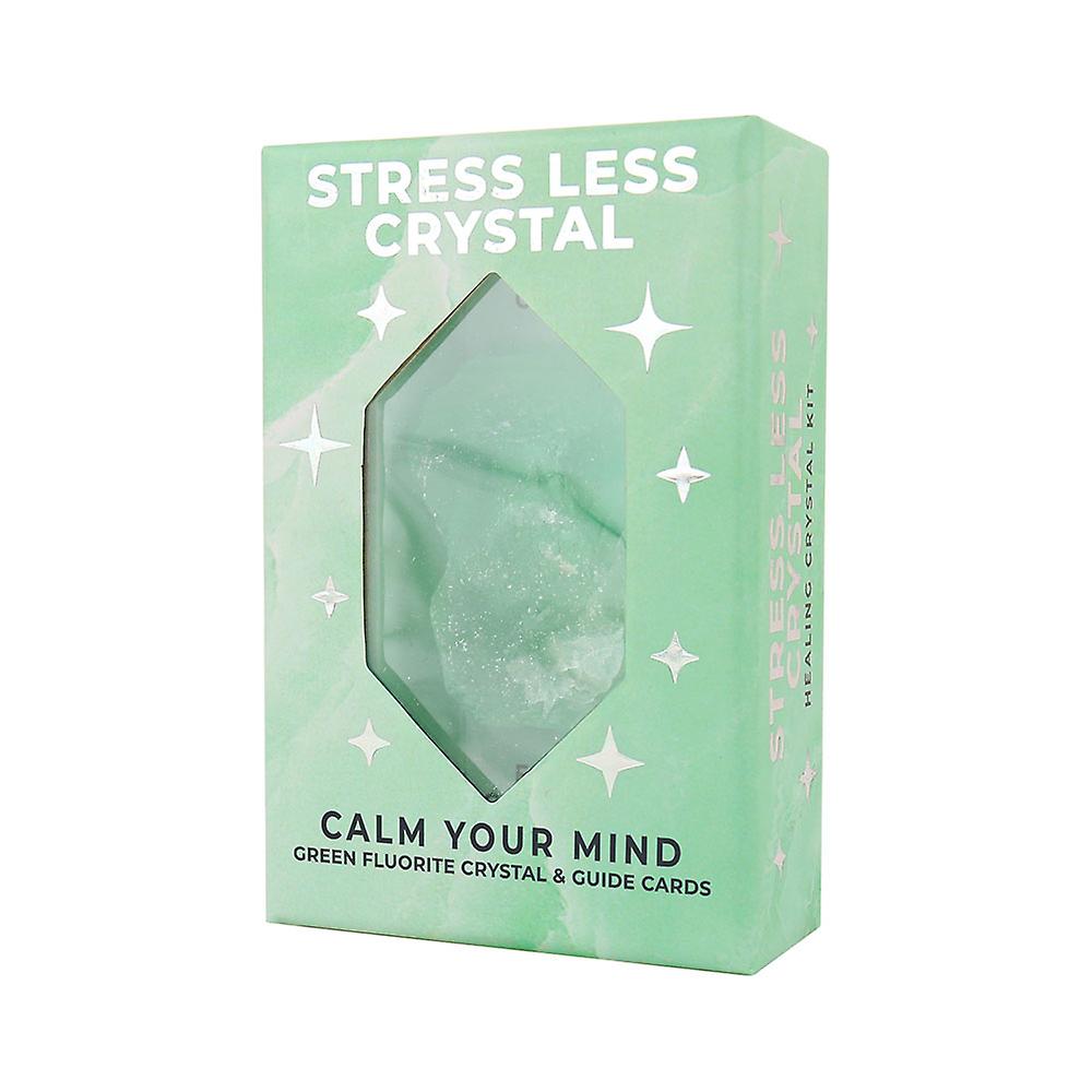 and High Quality Stress Less Crystal Healing Kit with Guide Cards