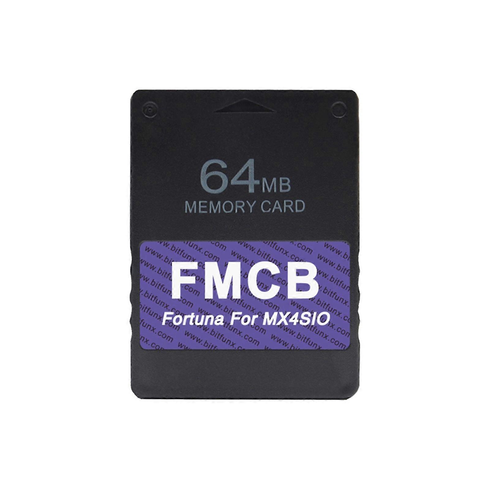 Game Console Program Card Professional High Speed 8MB 16MB 32MB 64MB FMCB V1.966 Game Memory Card SD-Card Adapter for PS2 MX4SIO SIO2S