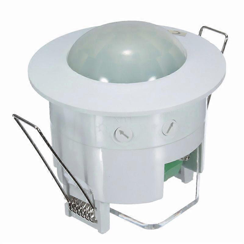 Recessed Ceiling Motion Detector 360 White IP20