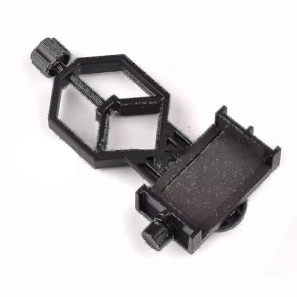 Mobile Phone Adapter Holder Mount Telescope Binocular Microscope Spotting Scope(1pc, Black) -t