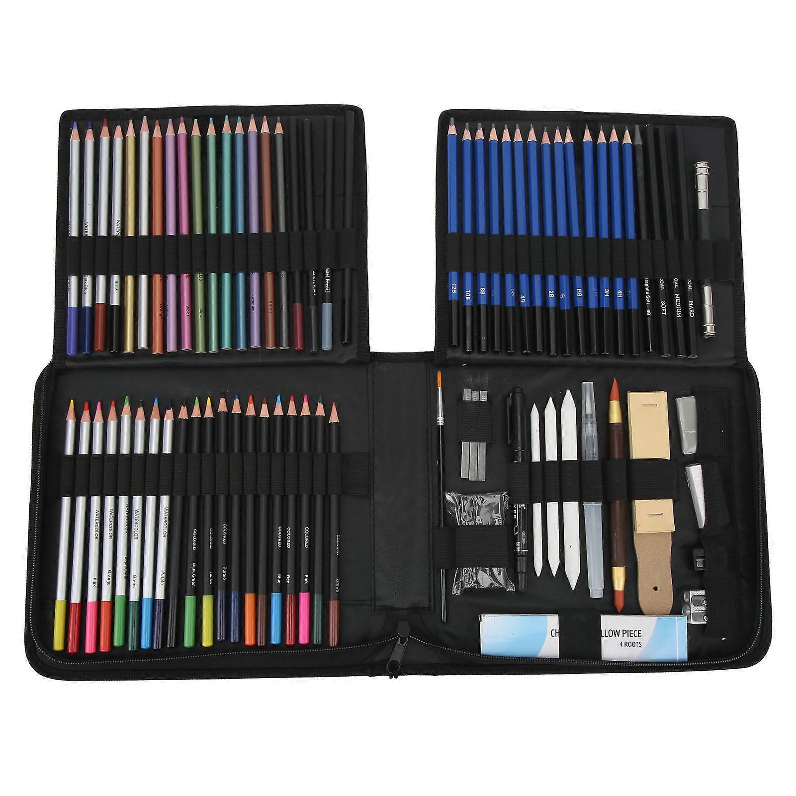Sketch Pencil Drawing Set With Sketching Tool Professional Painting Art Supplies