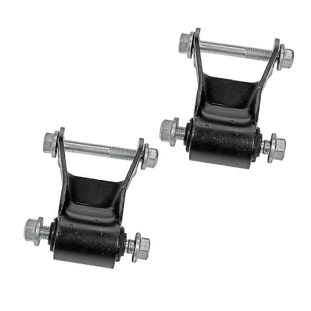 2Pcs Rear Leaf Spring Shackle for Chevrolet 2500 Silverado 1500