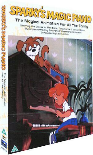 Sparkys Magic Piano DVD (2005) William Schallert cert U - Bölge 2
