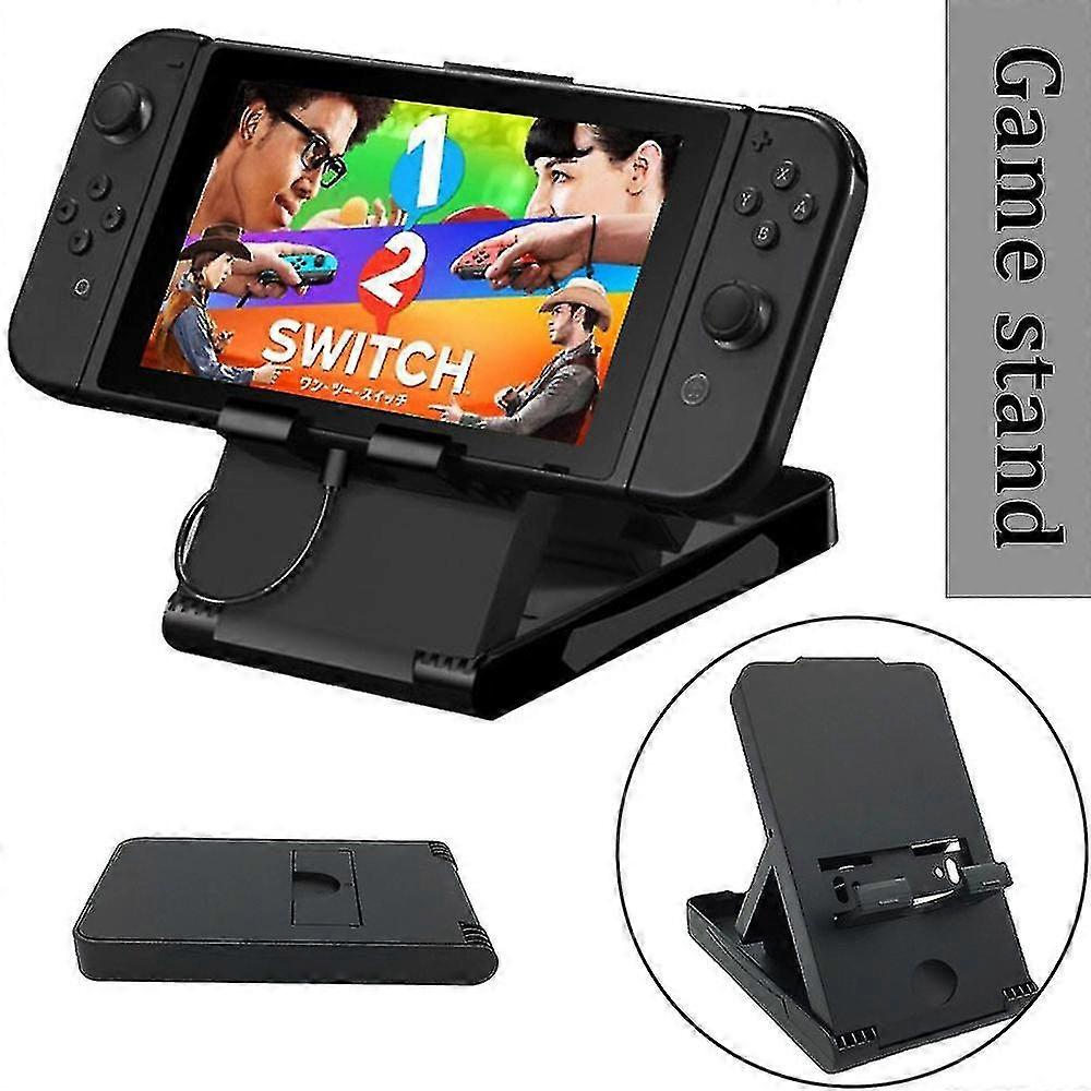 Nintendo Switch Portable Holder Stand Compact Adjustable Vented Console Playstand